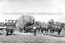 Vjj-70 Hay Wagon & Horse Team