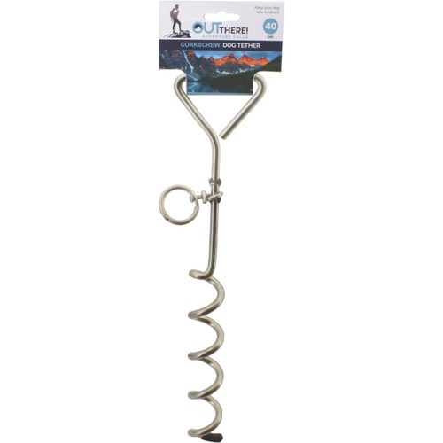 Outthere corkscrew dog tether - outthere!,