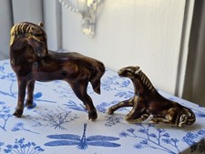 1970s Vintage Ceramic Horse