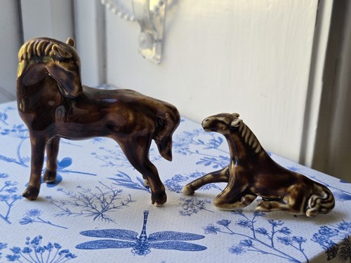 1970s vintage ceramic horse - 1970s,
