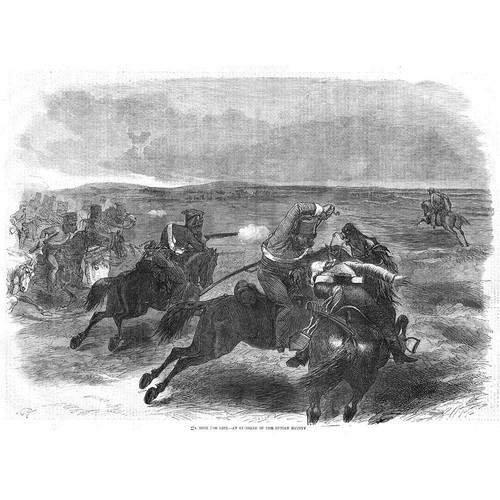 Indian mutiny battle scene - indian,