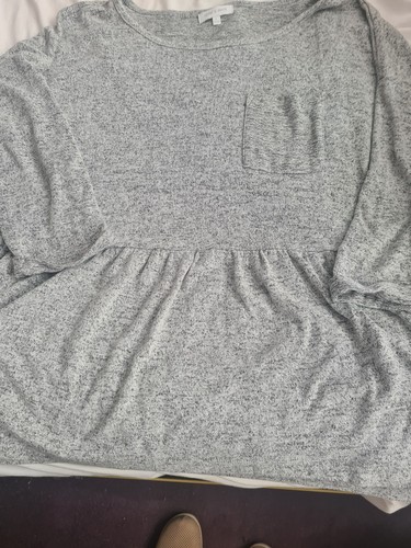 Ladies soft smock top - soft,