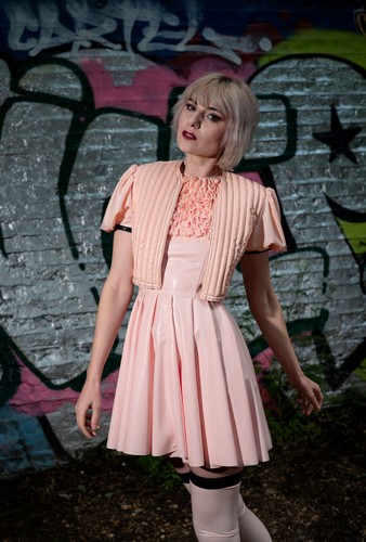 Ectomorph latex baby pink - latex,