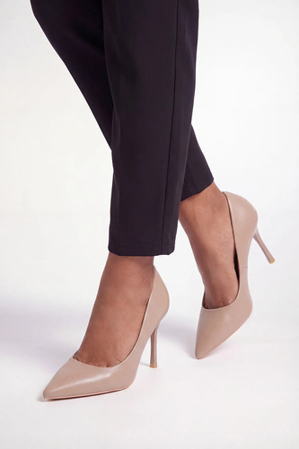 Wallis khaki court shoes - khaki,