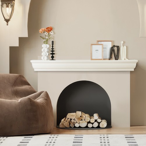 Vevor fireplace mantel - mantel, wood