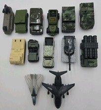 Lot of Military Toy Vehicles