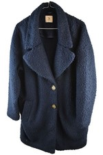 TU WOMAN Blue Long Coat size