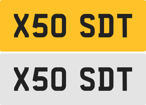Sdt private number - private, plate