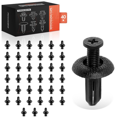 40x mounting clips expanding - mounting,