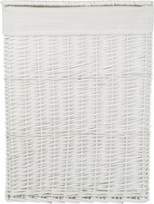 Wicker Laundry Basket with