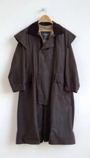 Barbour Men's STOCKMAN COAT - BROWN MEDIUM Waxed Jacket Medium