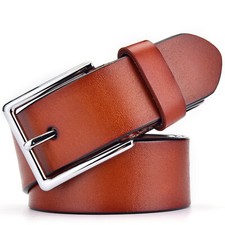 Mens Genuine Leather Belt