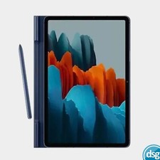 Samsung Book Cover For 11" Samsung Galaxy Tab S7 S8 - Folio Case Navy Blue