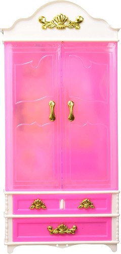 Pink fashion doll - pink, sized