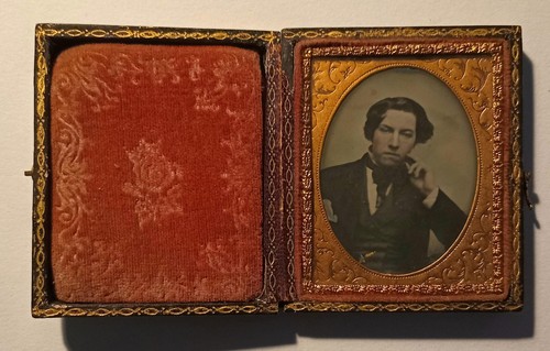 1850s british tinted ambrotype - british,