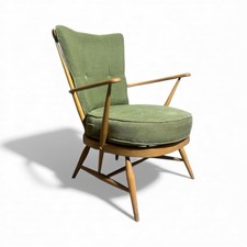 ERCOL BLONDE ARMCHAIR WINDSOR