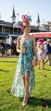 Dizzy Lizzy Teal Floral