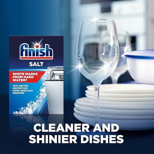 Finish dishwasher salt 2kg - dishwasher,