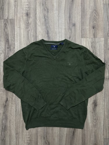Gant neck green - v-neck, premium