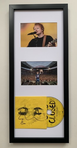 Rare sheeran signed cd - sheeran,