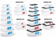 Plastic Storage Boxes With