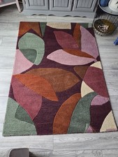Next 100% Wool Nature Leaf Rug