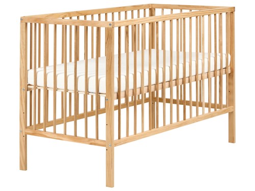 Baby cot bed pine wood - baby,