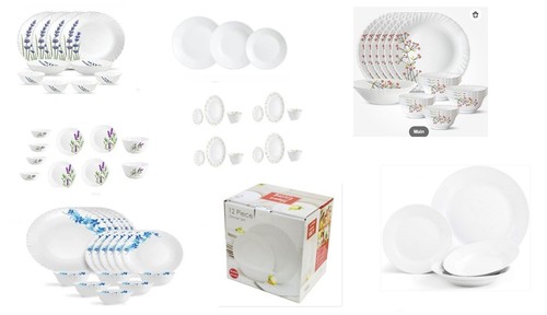 Dinner sets glass porcelain - glass,