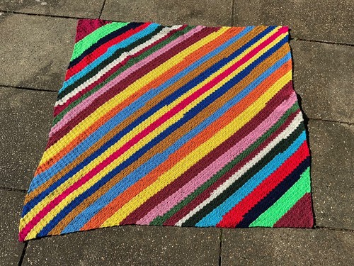Vtg hand made crochet - made,