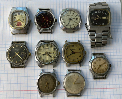 Set soviet men - set, 10