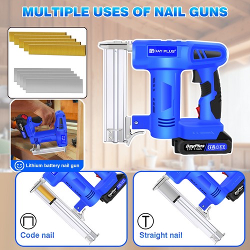 Nail gun staple - staple, cordless