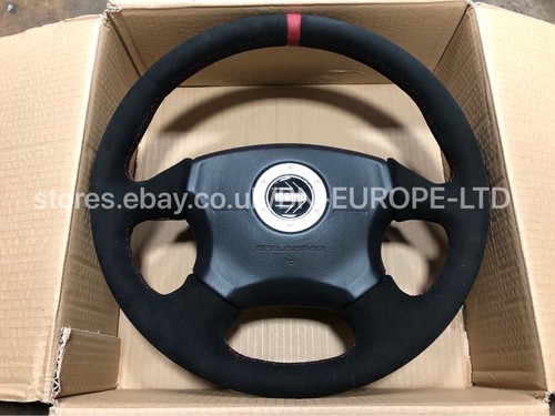 Alcantara momo steering wheel - alcantara,