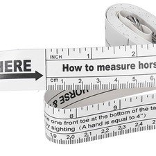 2.42m Horse Weight Tape Bust