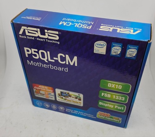Vintage asus p5ql socket - vintage,