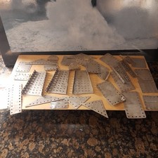 Construction pieces .Like Meccano.