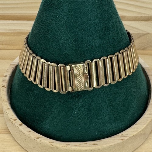 Vintage rolled gold bracelet - rolled,