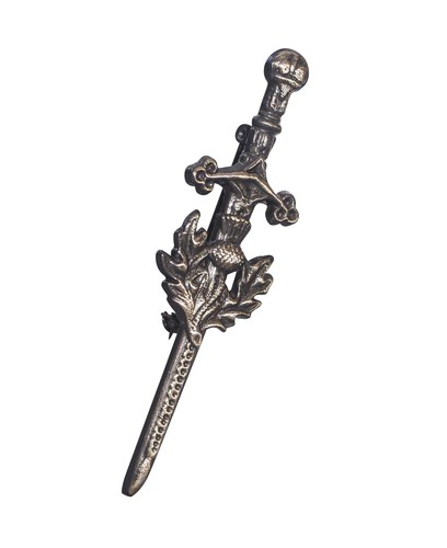 Antique finish celtic - finish, pin
