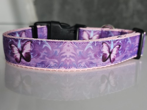 Handmade adjustable dog collar - adjustable,