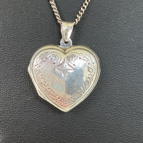 Vintage 925 silver heart - 925,