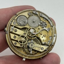 Antique Lemania Alfred Lugrin Minute Repeater Patent 782 Pocket Watch Movement