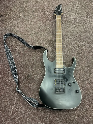 Ibanez black electric guitar - ibanez,