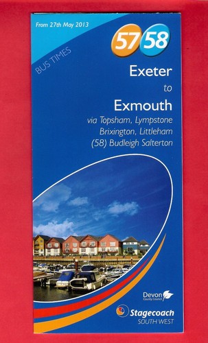 Bus timetable leaflet - bus,