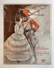Music, sheet music, Fritz Rottler, Robert Stolz lieutenant war hussars, Alrobi