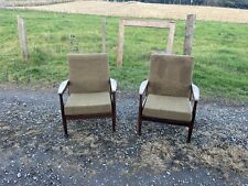 A Pair of Vintage Guy Rogers  Danish Style Armchairs