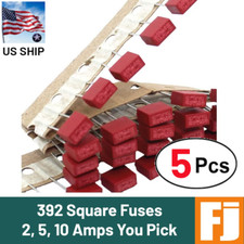 5x 392 Square Fuse 250V Slow