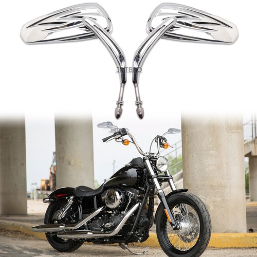 Chrome motorcycle rear view - rear,