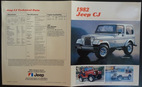 Vintage 1982 jeep cj 7 - vintage, cj-7