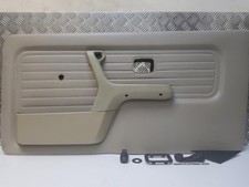 BMW E30 316 1987 3 Series Right Hand Door Card Cream With Handle & Door Parts