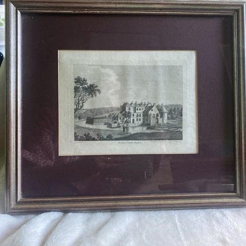 Vintage copper engraving print - copper,