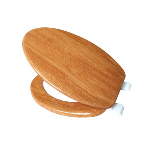 Textiles elongated toilet - j&v,